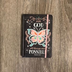 Cute sparkly notebook